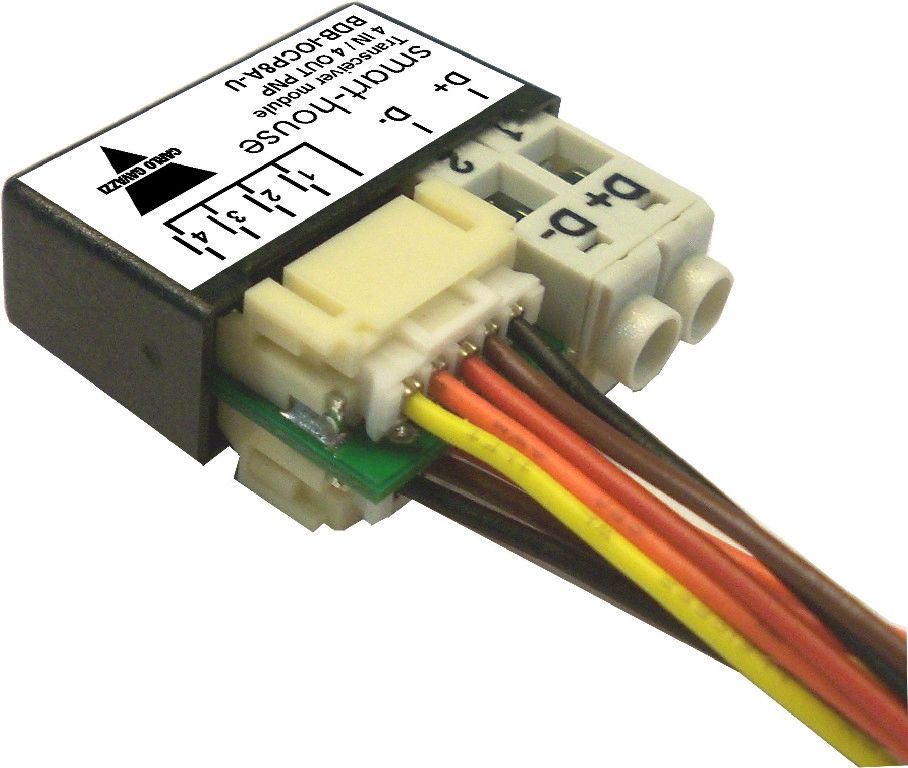 Ingång/Utgång Tryckknappsinterface BDB-IOCP8-U